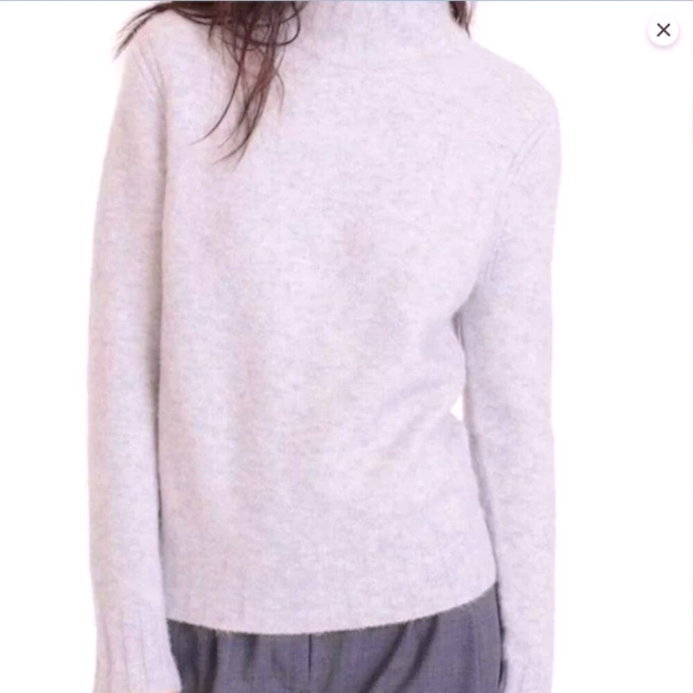 J Crew Soft Yarn Mockneck Sweater L